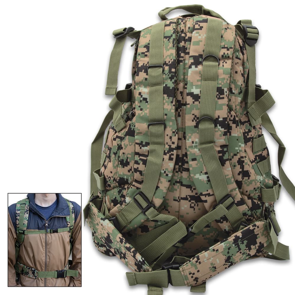 Rear image of the Backpack. image number 2